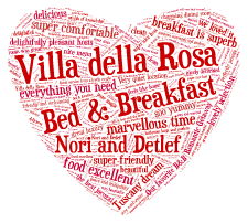 Villa Della Rosa B&B Most Loved Reviews